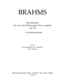 Ich aber bin elend op. 110 no. 1