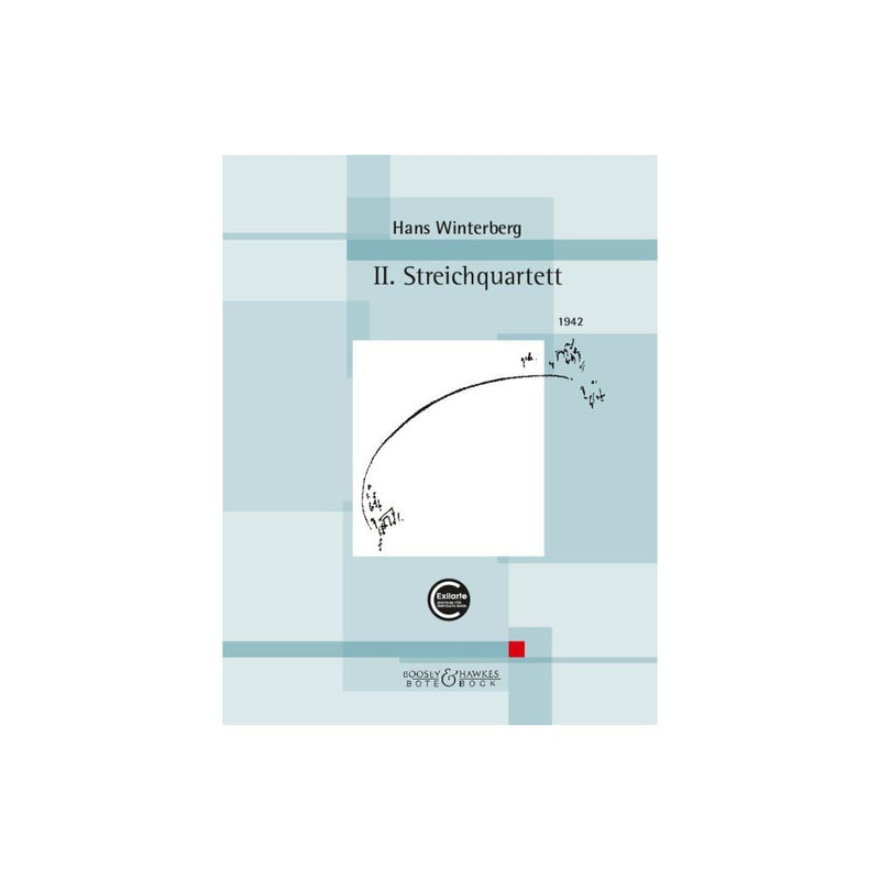 II. Streichquartett = Second String Quartet (Score & Parts)