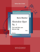 Abstrakte Oper Nr. 1 (score)