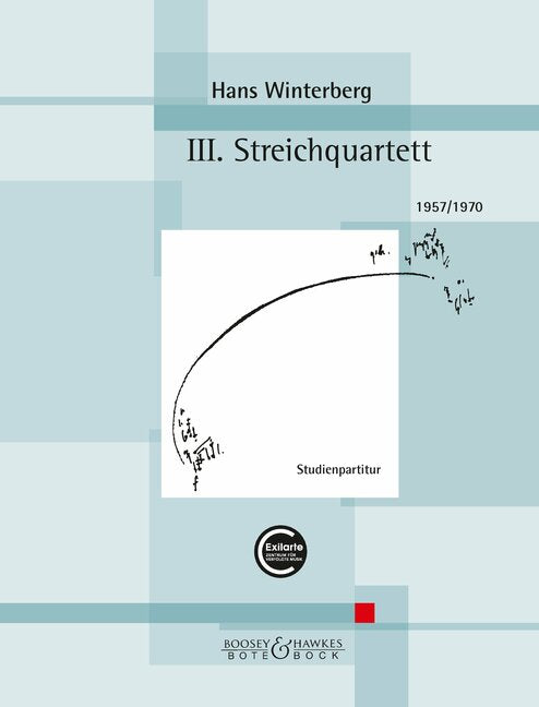 III. Streichquartett = Third String Quartet（ポケット・スコア）