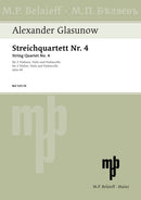 String Quartet No 4 A minor op. 64 (study score)