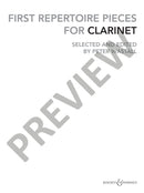 First Repertoire Pieces for Clarinet