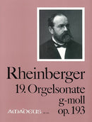 19. Orgelsonate g-moll = Organ Sonata no. 19 in G minor op. 193