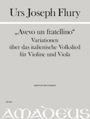 "Avevo un fratellino" Variationen über das italienische Volkslied in F-dur (2020)