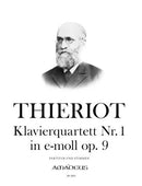 Klavierquartett Nr. 1 in e-moll op. 9 = Piano Quartet in E minor