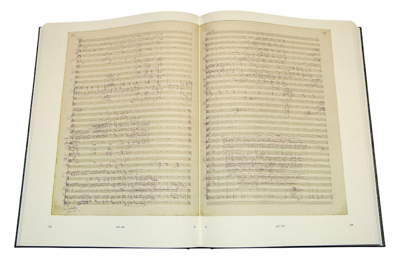 Parsifal: Facsimile of the autograph score from the National Archive of the Richard Wagner Foundation Bayreuth