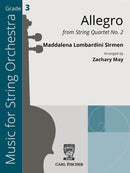 Allegro (Score and parts)
