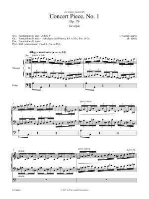 Pièce de Concert, op. 79 / Laurin (W Leupold)