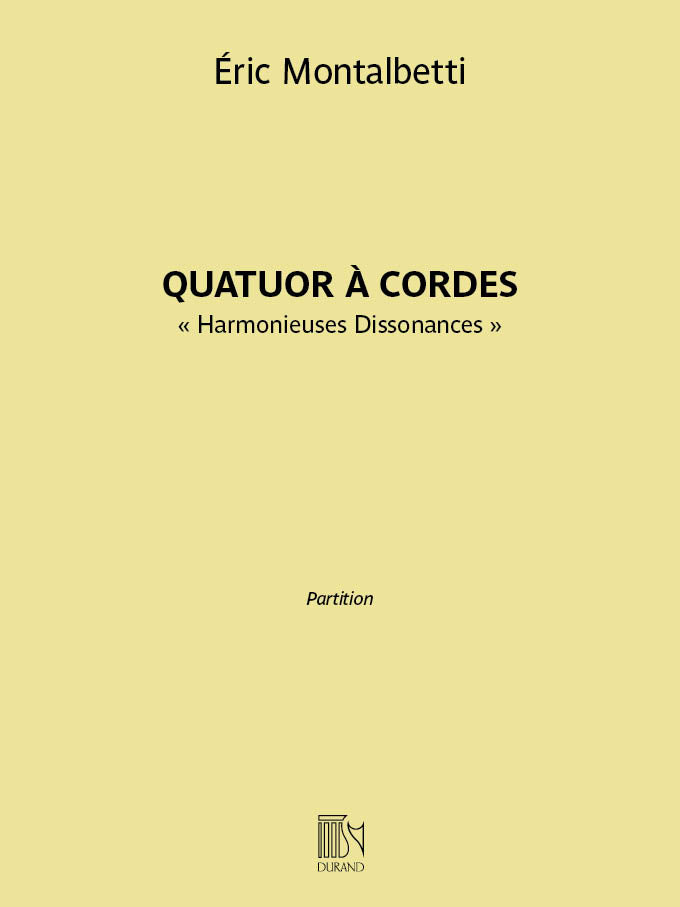 Quatuor à Cordes: Harmonieuses Dissonances