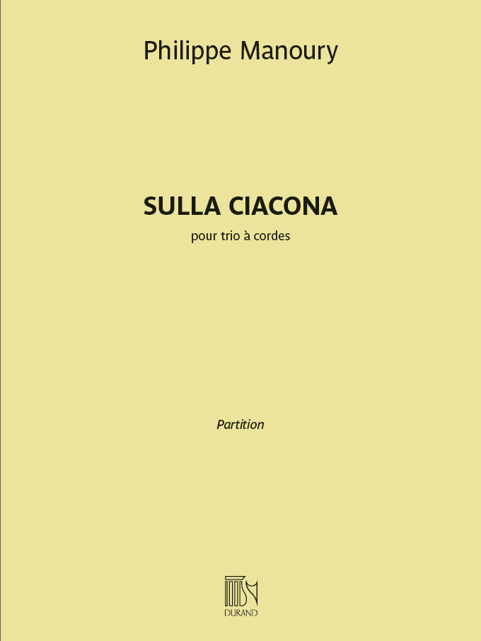 Sulla Ciacona