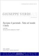 Falstaff - Facciamo il parentado - Tutto nel mondo è burla (atto terzo)（ピアノ・リダクション）