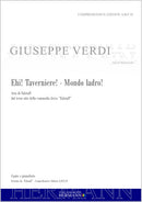 Falstaff - Ehi! Taverniere! - Mondo ladro! (atto terzo)（ピアノ・リダクション）