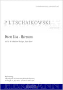 Pique Dame - Duett Lisa - Hermann (aus Nr. 10)（ピアノ・リダクション）