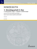 1. Streichquartett C-Dur = 1st String quartet C major, op. 2 (Score & Parts)