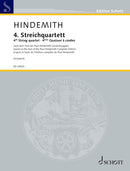 4. Streichquartett = 4th String quartet, op. 22 (Score & Parts)