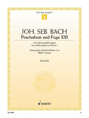 Praeludium XXI und Fuga XXI B-Dur BWV 866
