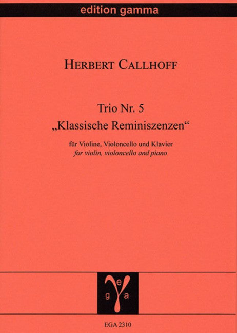 Trio Nr. 5 - "Klassische Reminiszenzen"