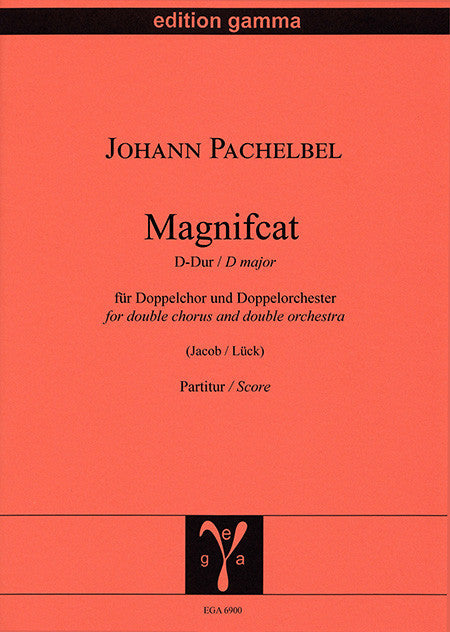Magnificat D-Dur (Score)