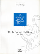 Per la flor del lliri blau (Score and parts)
