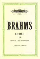 Lieder = Songs Vol. 3 (Low voice and piano)