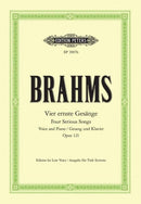 Vier Ernste Gesänge = Four Serious Songs Op. 121