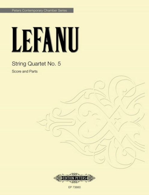 String Quartet No. 5 (Score & Parts)