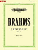 Drei Intermezzi op. 117 = Three Intermezzos Op. 117