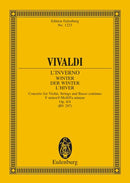 Le quattro stagioni = The Four Seasons = Die vier Jahreszeiten, op. 8/4 RV 297（ポケット・スコア）