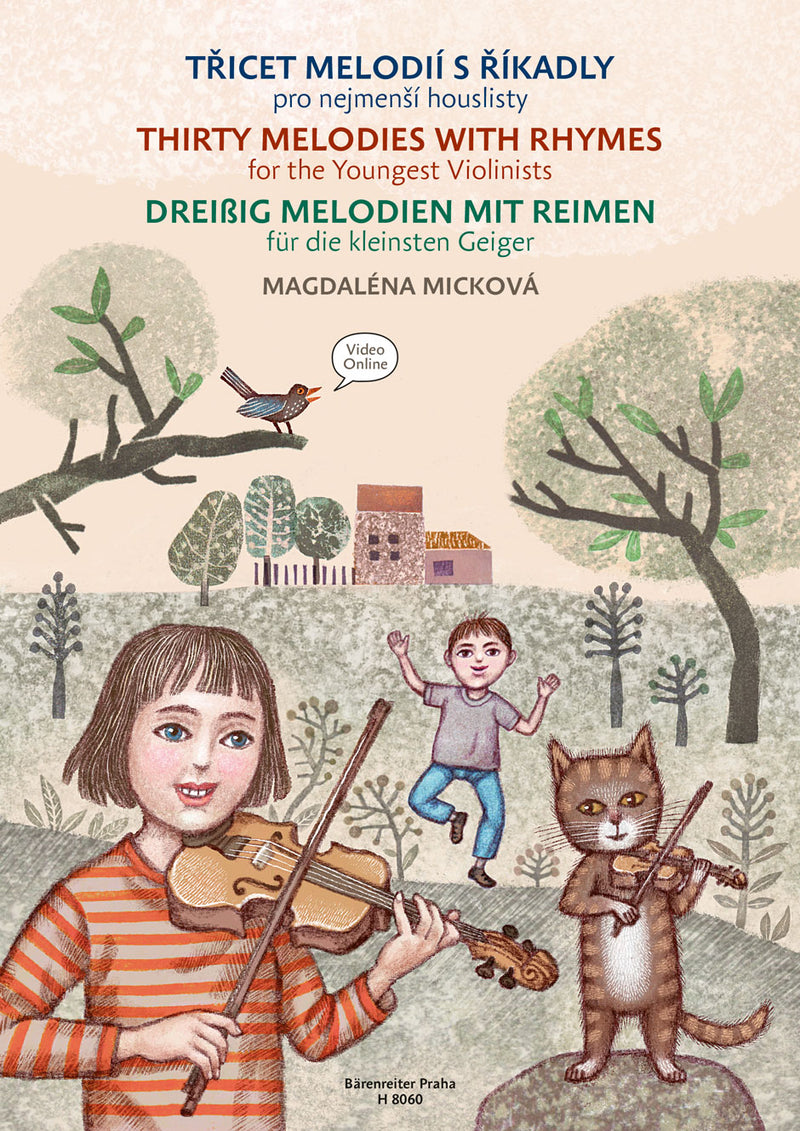 Thirty Melodies with Rhymes for the Youngest Violinists