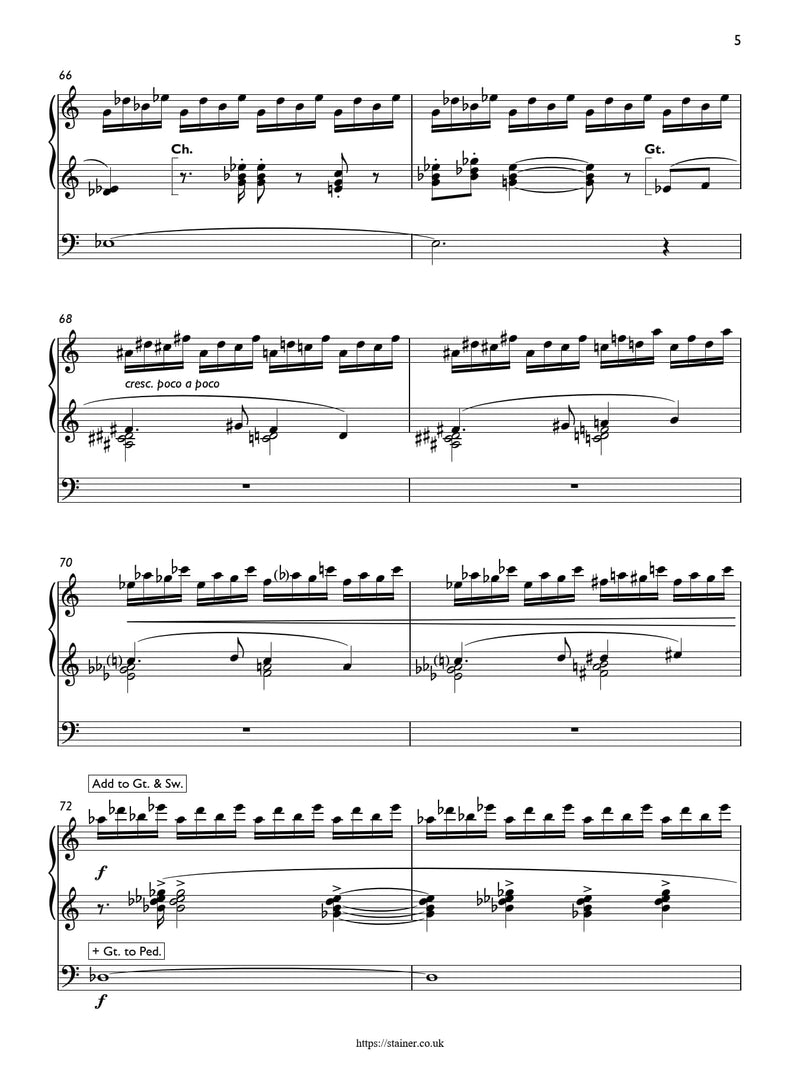 Star Fantasy for Organ