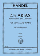 45 Arias From Operas and Oratorios, vol. 1 (High voice)