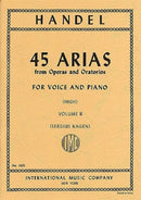 45 Arias From Operas and Oratorios, vol. 2 (High voice)