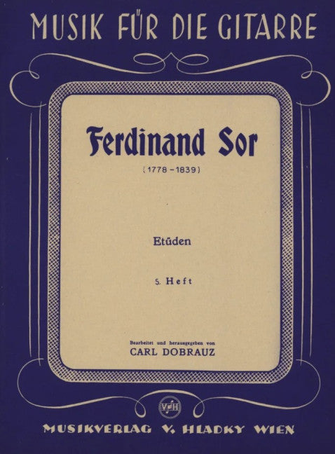 Ausgewählte Etüden, Book 5