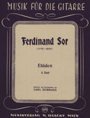 Ausgewählte Etüden, Book 6