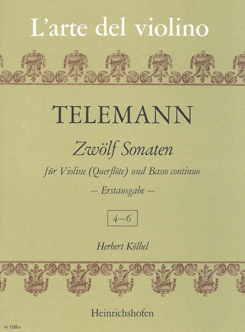 Zwölf Sonaten, vol. 2 (4-6)