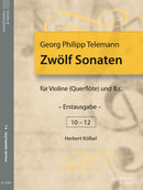 Zwölf Sonaten, vol. 4 (10-12)