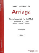 String Quartet No. 1 d minor