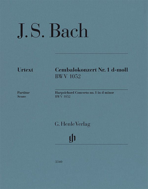 Cembalokonzert = Harpsichord Concerto no. 1 in d minor BWV 1052 (Score)