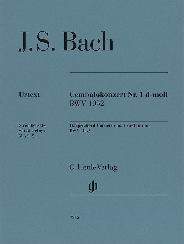 Cembalokonzert = Harpsichord Concerto no. 1 in d minor BWV 1052 (String parts)