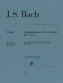 Cembalokonzert Nr. 4 A-dur = Harpsichord Concerto no. 4 in A major, BWV 1055（弦楽器のパート譜）