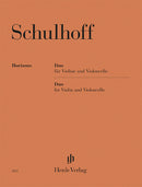 ヴァイオリンとチェロのための二重奏曲 = Duo für Violine und Violoncello