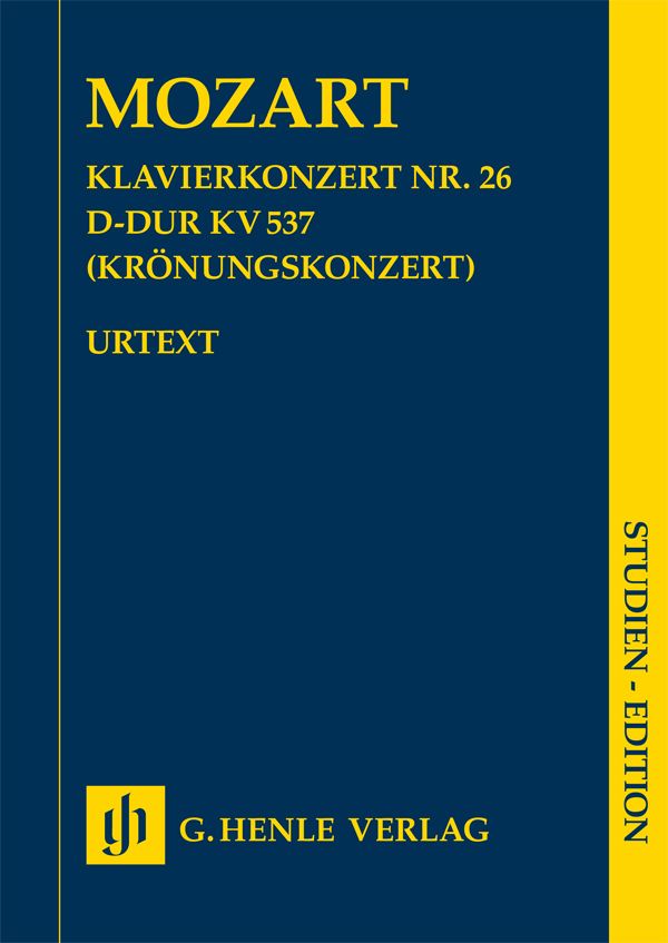 Klavierkonzert = Piano Concerto no. 26, K 537 "Krönungskonzert"（ポケット・スコア）