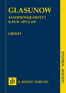 Saxophone Quartet B flat major op. 109