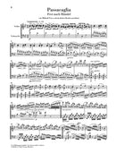パッサカリア = Passacaglia nach Händel