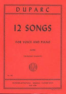 Twelve Songs (Low voice & Piano)
