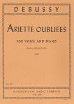 ARIETTES OUBILEES (Low Voice)