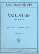 Vocalise, op. 34/14 (Violin and Piano)