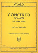 Concerto in E minor Red RV40