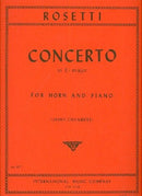 Concerto Eb Maj Hn(Eb)Pft Red