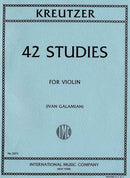 42 Studies for Violin = 42の練習曲、あるいはカプリース (Galamian)